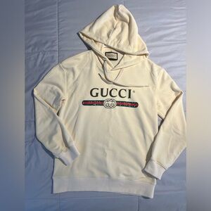Gucci men’s large hooded sweatshirt